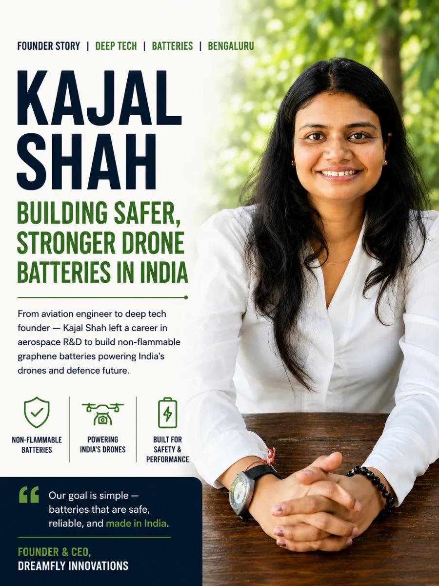 Kajal Shah, the Dreamfly Innovations founder story