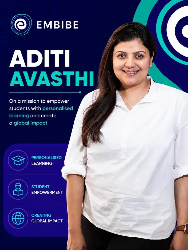 Aditi Avasthi bet edtech on AI before it was fashionable, and sold the majority to Reliance