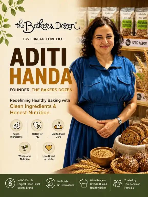How Aditi Handa built The Baker’s Dozen on clean-label bread