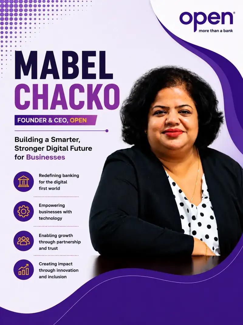 How Mabel Chacko co-built Open into one of India’s fintech unicorns