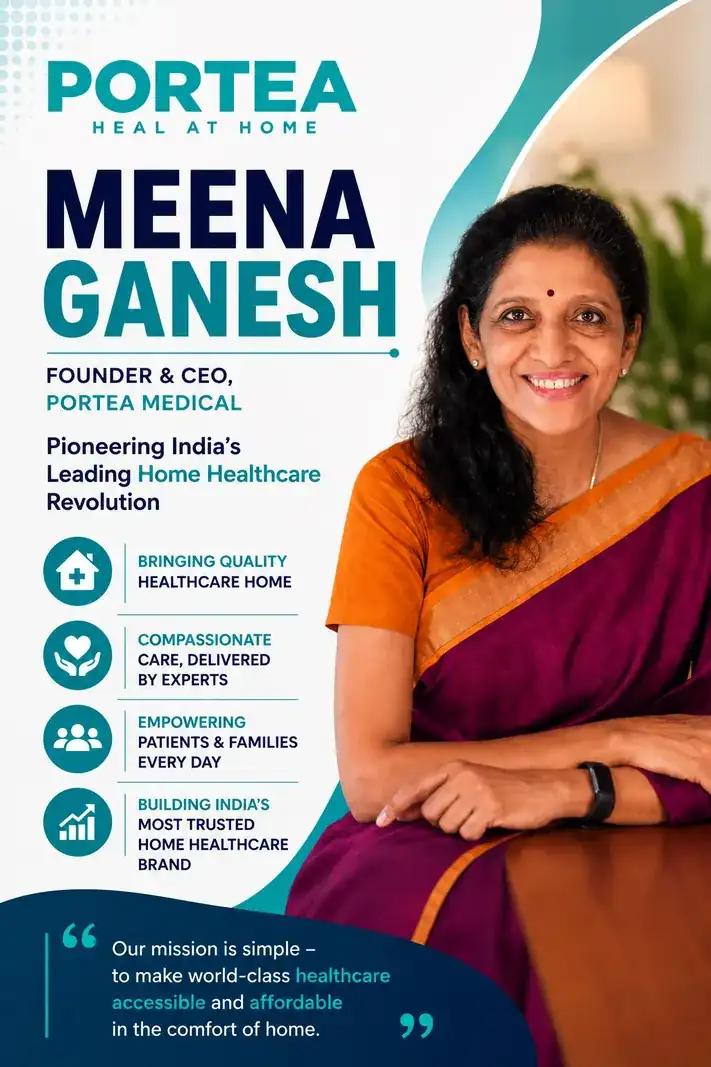 Meena Ganesh sold an edtech company to Pearson, then built healthcare that comes to your door