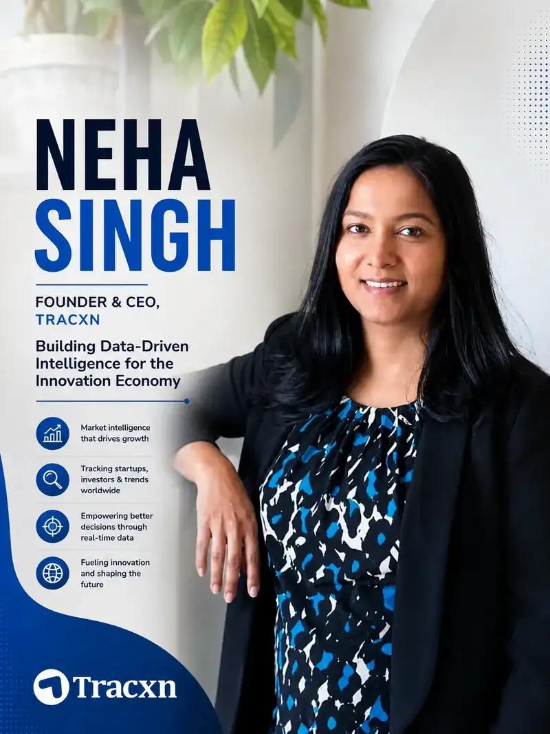 Neha Singh left Sequoia and Stanford to build Tracxn, and rang the bell at NSE in 2022