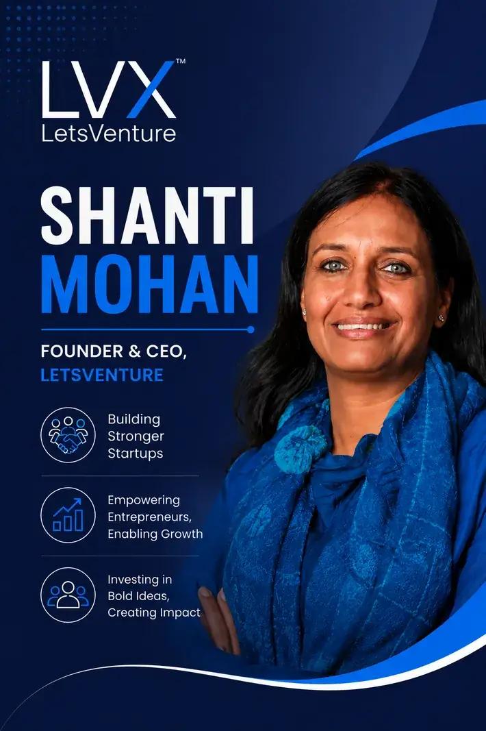 Shanti Mohan left a long tech career to build the plumbing for Indian angel investing