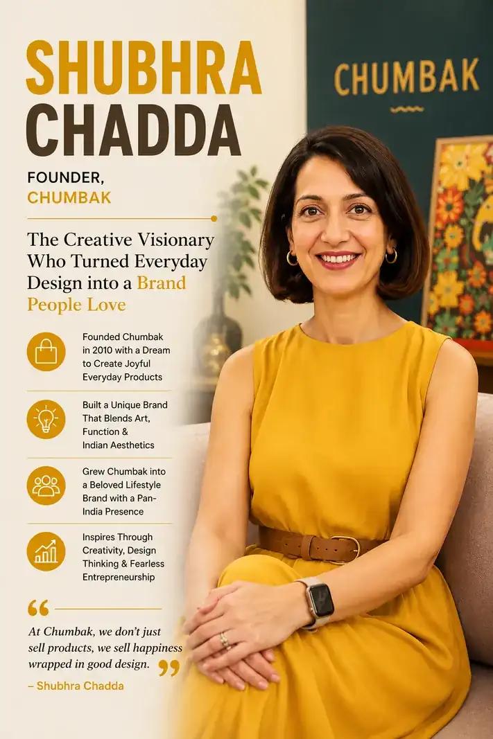 Shubhra Chadda built Chumbak from a fridge magnet, and learned, the hard way, what scaling design retail in India costs