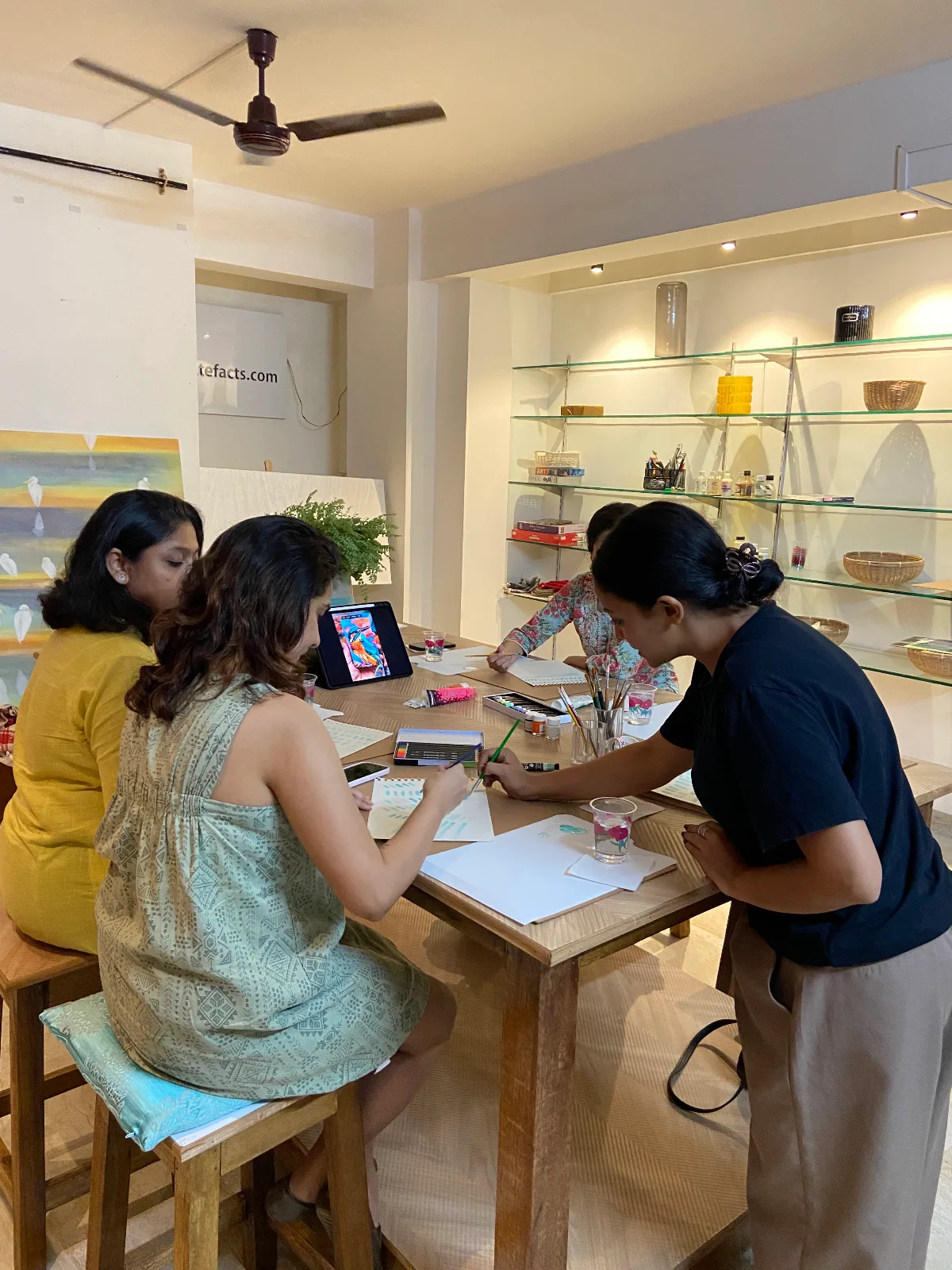 A workshop hosted by YOBO collective