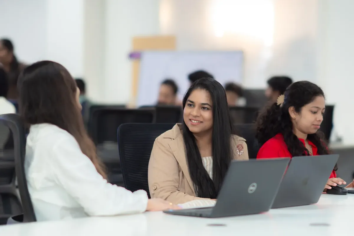 The innopay team at work in the company's Bengaluru office
