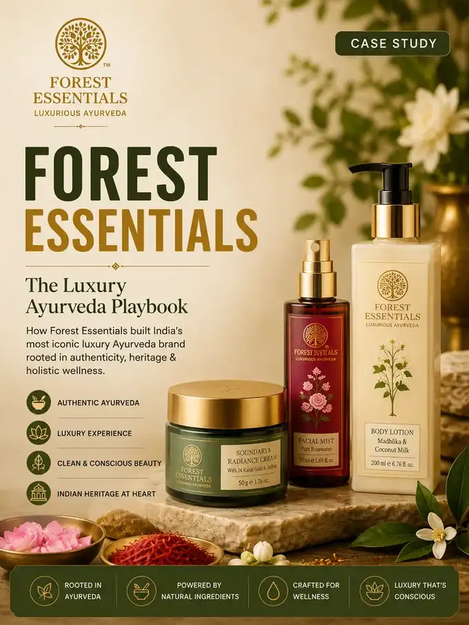 Forest Essentials and the patience to make Ayurveda look like luxury