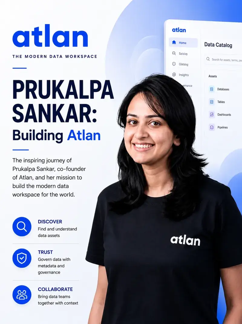 Prukalpa Sankar turned a data-for-good startup’s internal tools into Atlan